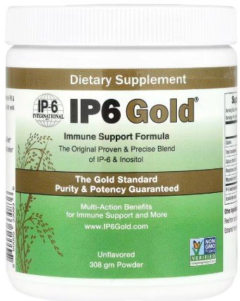 IP6 Gold IP-6 and inositol unflavored powder tub