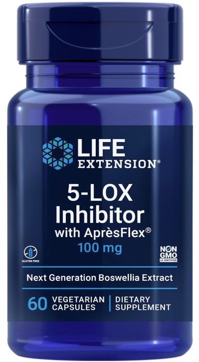 Life Extension 5-LOX Inhibitor with ApresFlex bottle