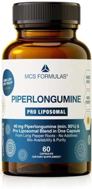MCS Formulas Piperlongumine Liposomal bottle