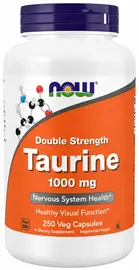 NOW Foods Taurine Double Strength 1000 mg bottle