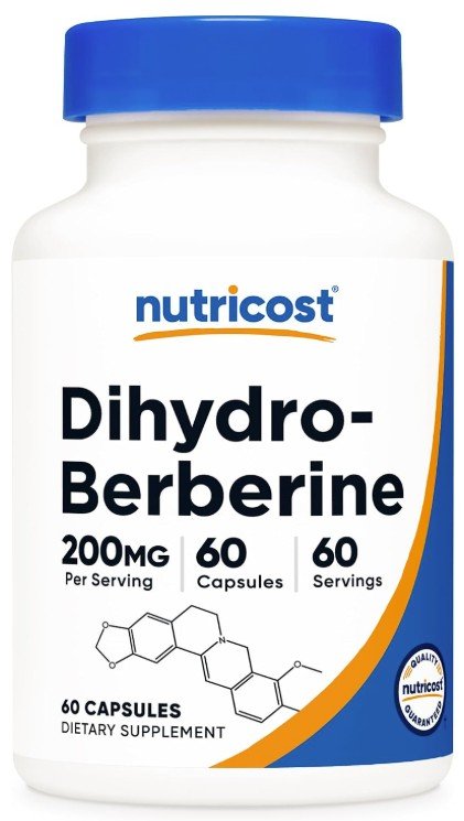 Nutricost Dihydroberberine 200mg bottle